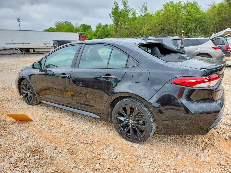 2022 Toyota Corolla VIN 5YFS4MCEXNP107646 COPART salvage auction — HAIL, MO - SALVAGE CERTIFICATE OF TITLE, sold $525 on 2026-07-27 (photo 2)