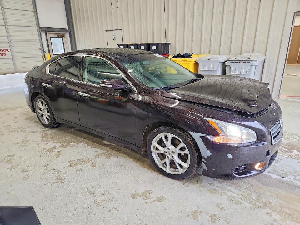 2014 Nissan Maxima VIN 1N4AA5AP5EC442178 COPART salvage auction — FRONT END, Tx - Salvage Vehicle Title, sold $1,000 on 2026-07-18 (photo 4)