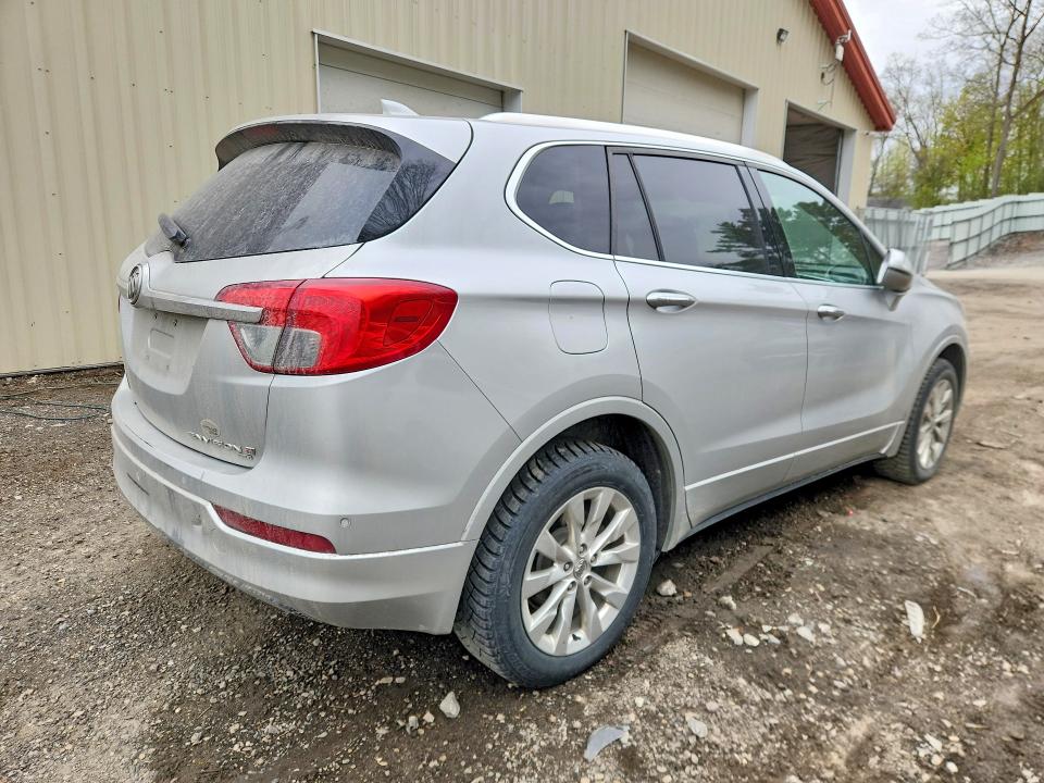 2017 Buick Envision VIN LRBFXDSA3HD221260 COPART salvage auction — FRONT END, Wv - Salvage Certificate, sold $500 on 2026-07-08 (photo 3)