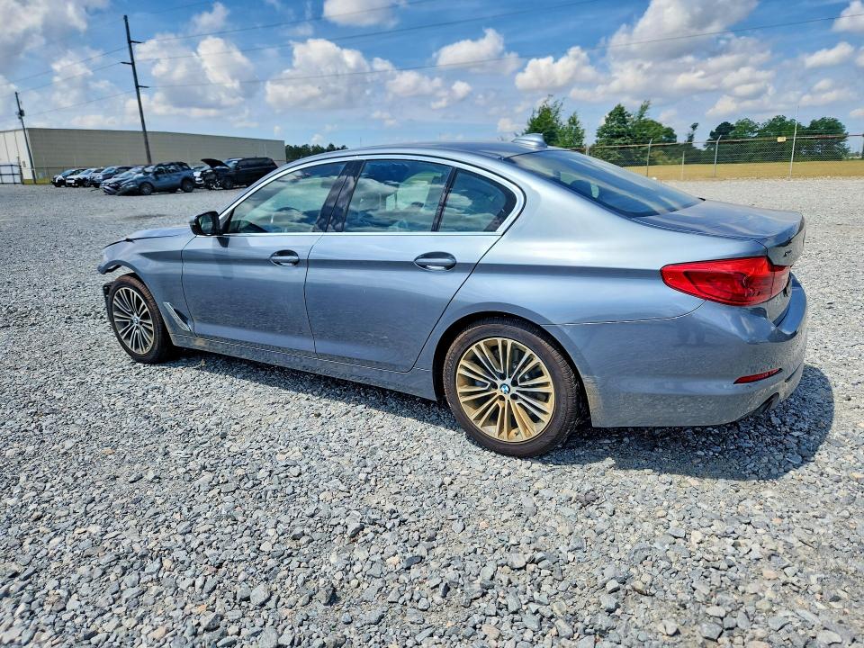 2020 BMW 5er VIN WBAJR7C01LCE57661 COPART salvage auction — FRONT END, GA - CERT OF TITLE-SALVAGE, sold $8,000 on 2026-07-28 (photo 2)
