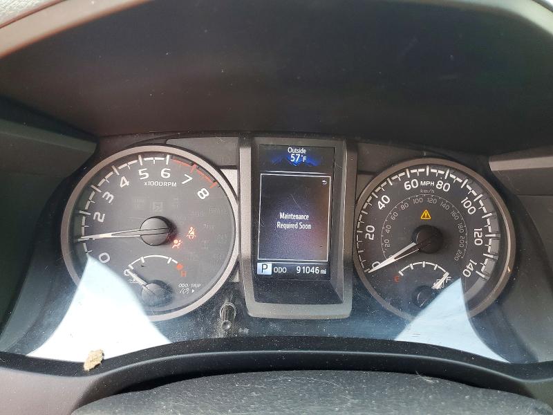 2017 Toyota Tacoma VIN 5TFCZ5AN6HX082975 COPART salvage auction — FRONT END, Mi - Certificate Of Title, sold $6,800 on 2026-07-22 (photo 9)