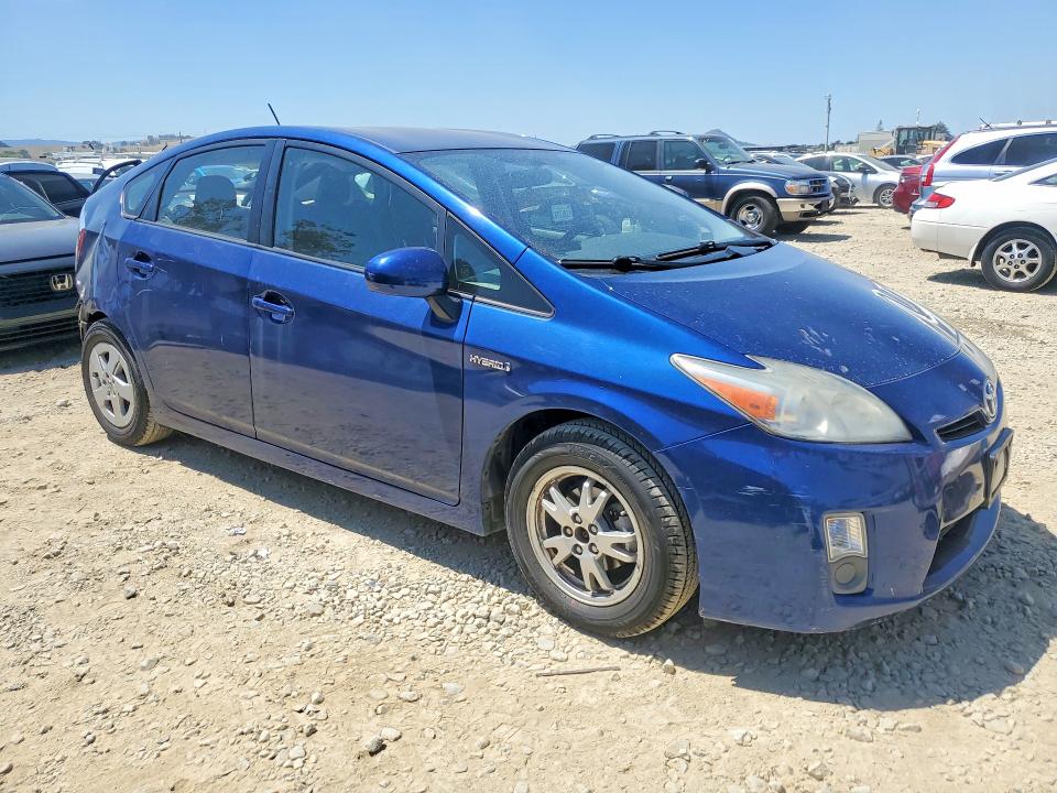 2011 Toyota Prius VIN JTDKN3DU7B0296176 COPART salvage auction — REAR END, Ca - Salvage Certificate, sold $800 on 2026-07-09 (photo 4)