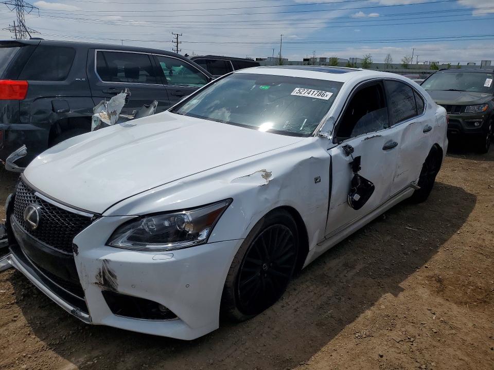 2015 Lexus VIN JTHCL5EF8F5023762 COPART salvage auction — FRONT END, Il - Salvage Certificate, sold $2,100 on 2026-07-02 (photo 1)