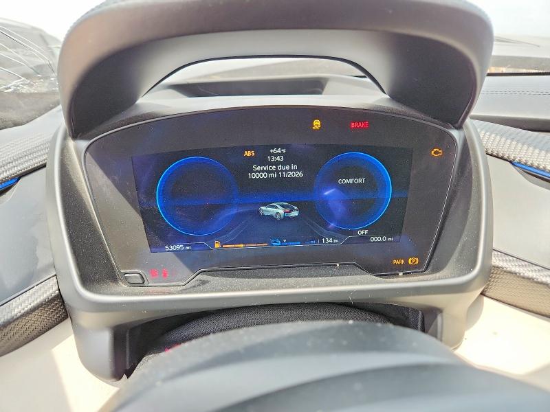 2019 BMW I3 VIN WBY2Z4C54K7F08271 COPART salvage auction — FRONT END, Il - Salvage Certificate, sold $14,900 on 2026-07-31 (photo 9)