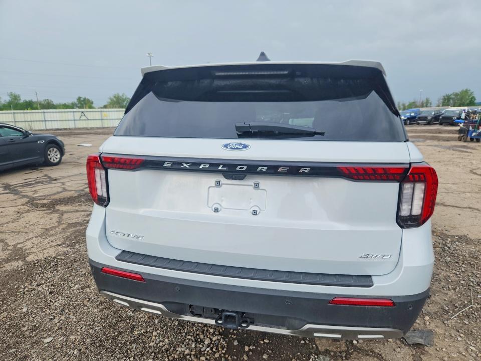 2026 Ford Explorer VIN 1FMUK8DH8TGA18196 COPART salvage auction — FRONT END, MI - CERT OF TITLE-SALVAGE VEHICLE, sold $11,200 on 2026-07-28 (photo 6)
