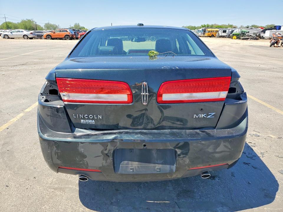 2010 Lincoln Mkz VIN 3LNHL2GCXAR609521 COPART salvage auction — REAR END, ID - SALVAGE CERTIFICATE OF TITLE, sold $875 on 2026-07-09 (photo 6)