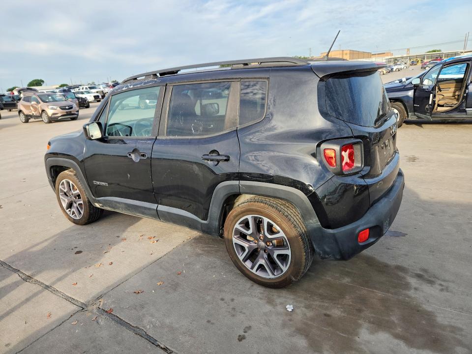 2015 Jeep Renegade VIN ZACCJABTXFPB27039 COPART salvage auction — HAIL, Tx - Certificate Of Title, sold $1,300 on 2026-07-02 (photo 2)
