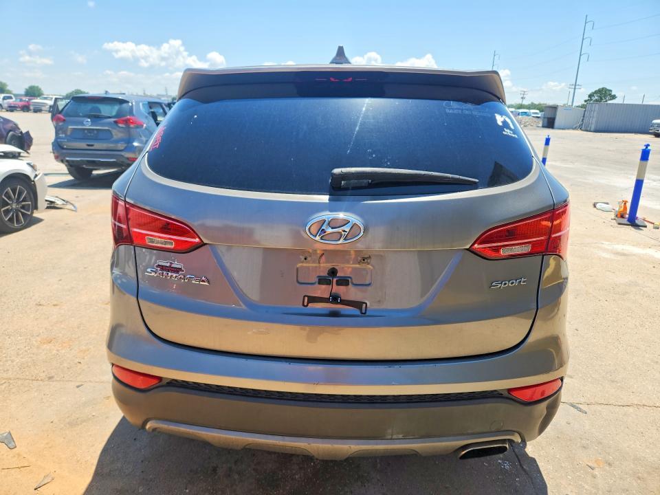 2015 Hyundai Santa fe VIN 5XYZT3LB7FG258855 COPART salvage auction — SIDE, La - Cert Of Title-Salvage, sold $1,350 on 2026-07-29 (photo 6)