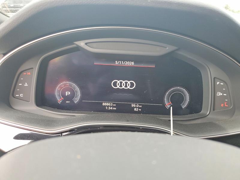 2020 Audi Q7 VIN WA1VXAF74LD011702 COPART salvage auction — FRONT END, Al - Cert Of Title-Salvage Title, sold $16,100 on 2026-07-07 (photo 9)