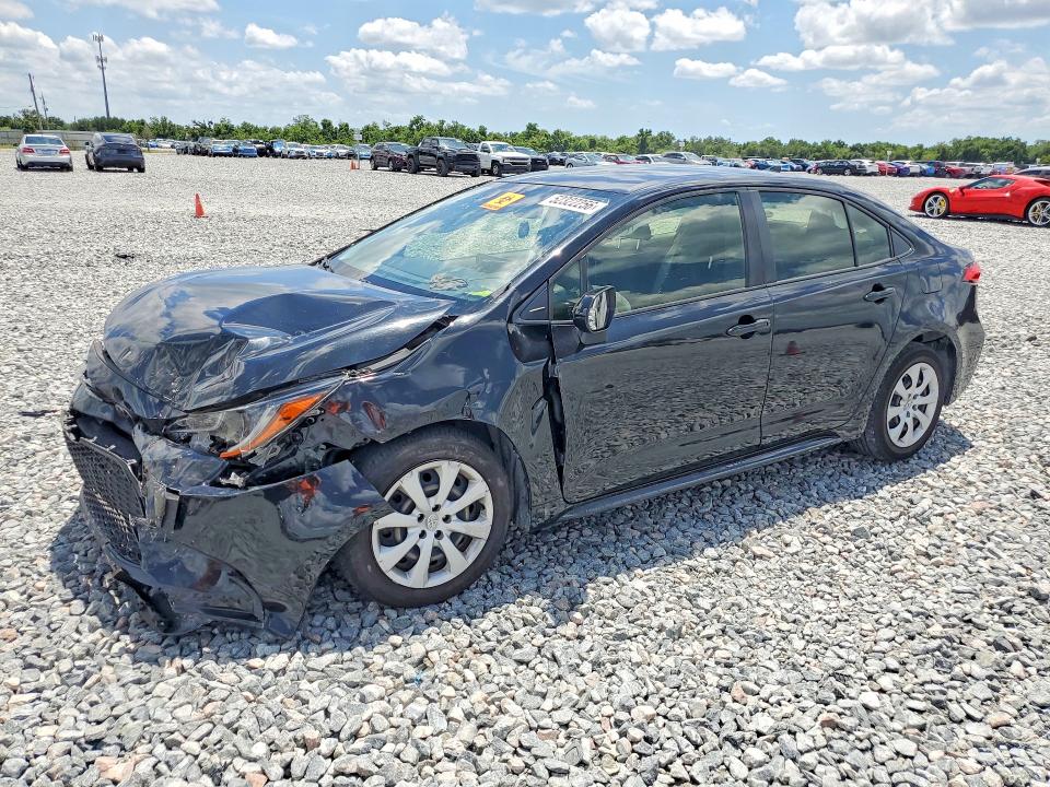 2022 Toyota VIN JTDEPMAE5NJ219640 COPART salvage auction — FRONT END, Fl - Certificate Of Destruction, sold $3,200 on 2026-07-07 (photo 1)