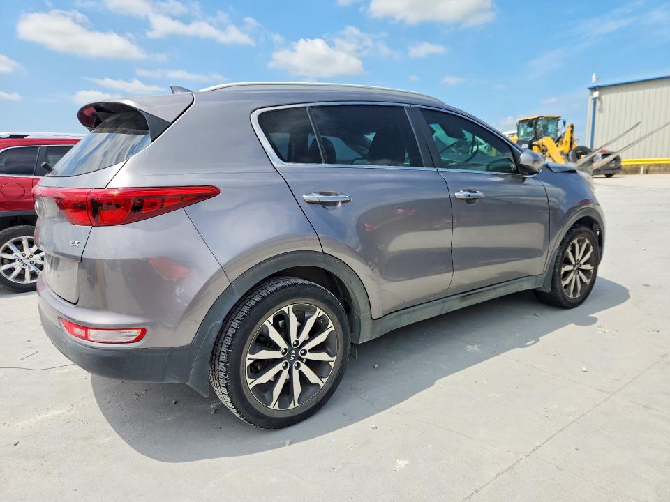 2017 Kia VIN KNDPN3AC9H7234179 COPART salvage auction — FRONT END, Tx - Salvage Vehicle Title, sold $2,000 on 2026-07-10 (photo 3)