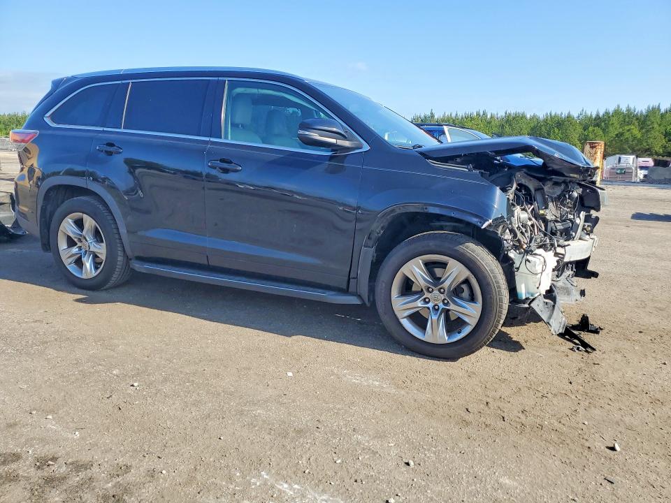 2014 Toyota Highlander VIN 5TDYKRFH9ES019309 COPART salvage auction — FRONT END, Sc - Cert Of Title-Salvage, sold $4,600 on 2026-07-03 (photo 4)