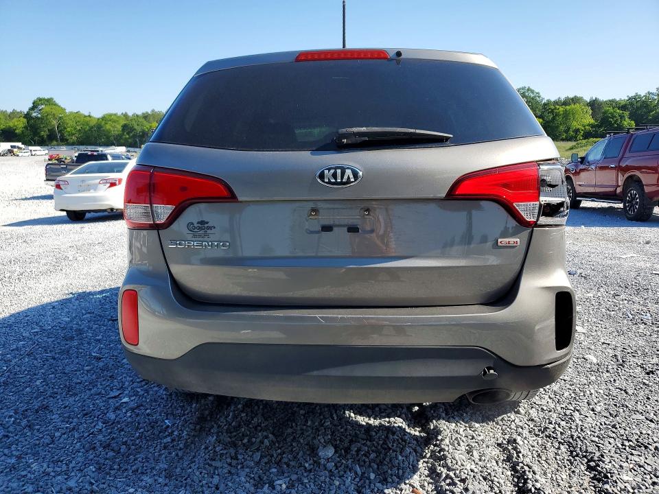 2015 Kia VIN 5XYKT3A6XFG660828 COPART salvage auction — FRONT END, GA - CERT OF TITLE-SALVAGE, sold $1,200 on 2026-07-09 (photo 6)