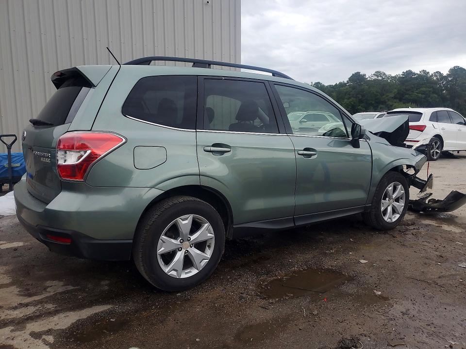 2015 Subaru Forester VIN JF2SJAHC8FH800602 COPART salvage auction — FRONT END, Sc - Cert Of Title-Salvage, sold $950 on 2026-07-20 (photo 3)