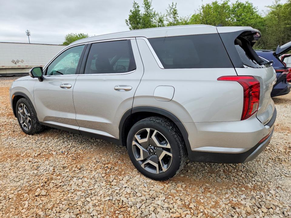 2024 Hyundai Palisade VIN KM8R44GE2RU804662 COPART salvage auction — HAIL, Mo - Salvage Certificate Of Title, sold $14,500 on 2026-07-27 (photo 2)