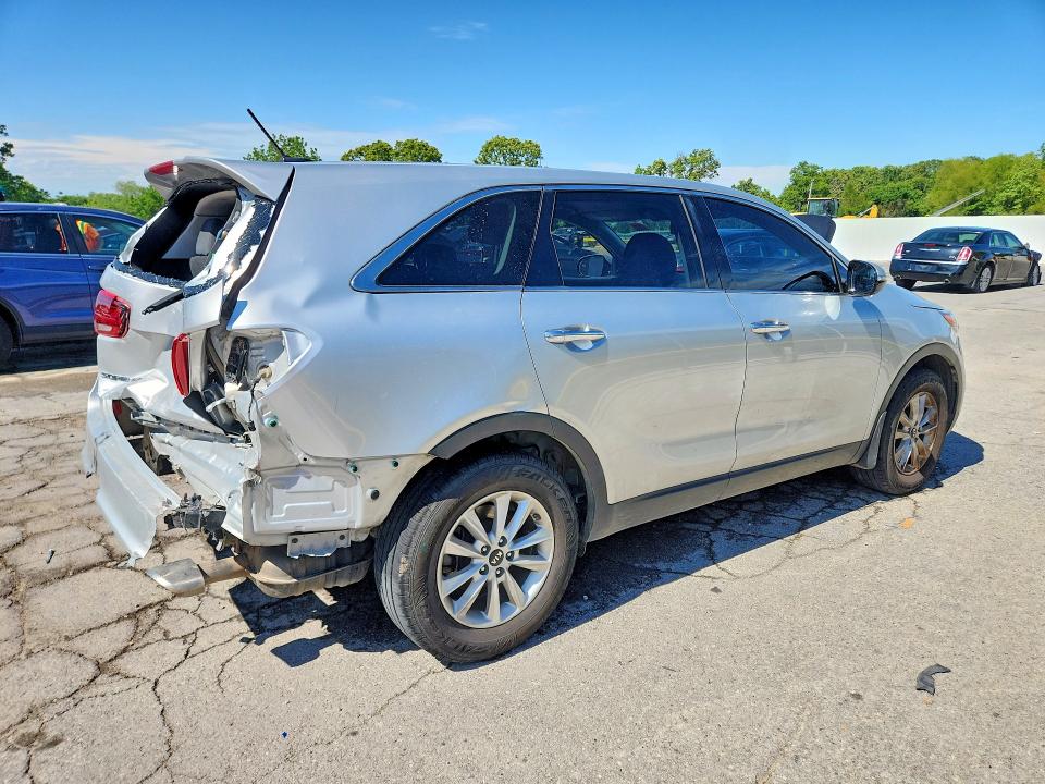 2019 Kia Sorento VIN 5XYPG4A31KG538634 COPART salvage auction — REAR END, Ks - Cert Of Title-Salvage, sold $1,300 on 2026-07-22 (photo 3)