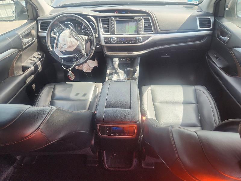 2019 Toyota VIN 5TDJZRFH8KS915464 COPART salvage auction — FRONT END, Ri - Salvage Certificate Of Title, sold $7,500 on 2026-07-16 (photo 8)