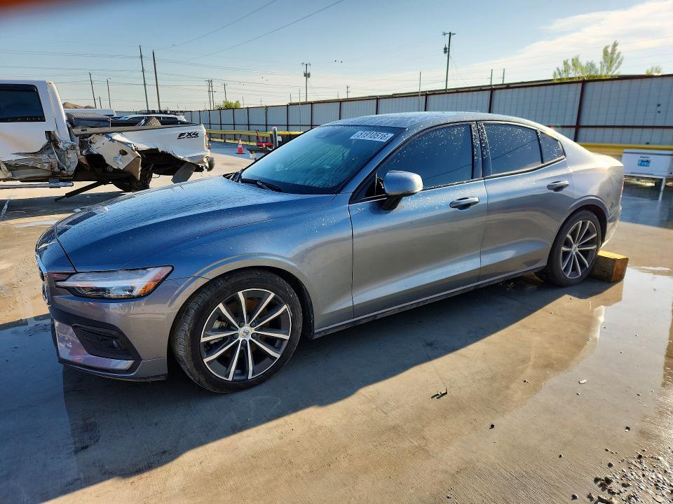 2021 Volvo S60 VIN 7JR102FK4MG096576 COPART salvage auction — WATER/FLOOD, Tx - Nonrepairable Title-Flood, sold $350 on 2026-07-28 (photo 1)