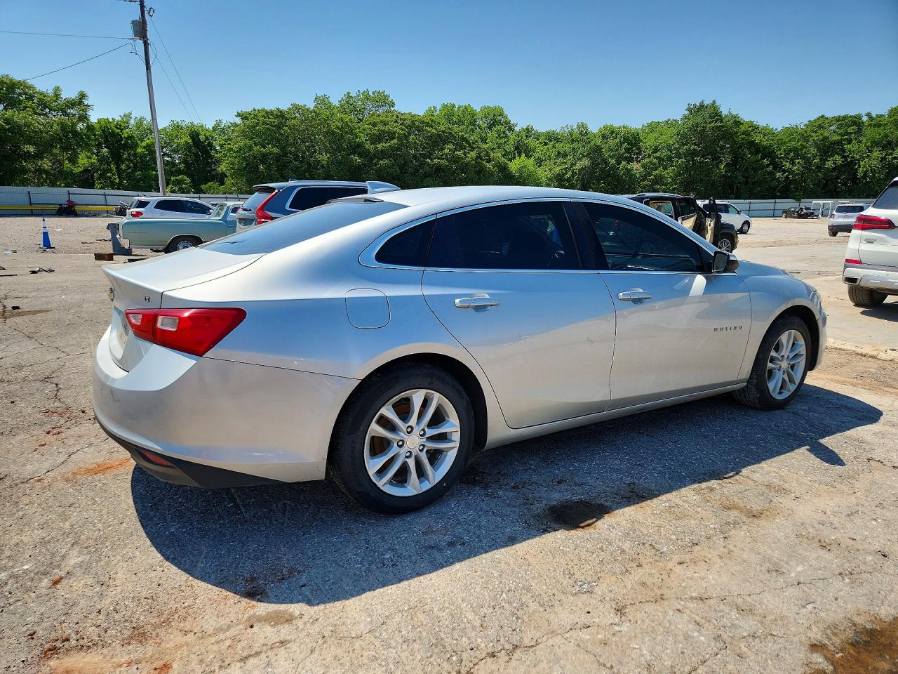 2017 Chevrolet Malibu Limited VIN 1G1ZE5ST9HF178438 COPART salvage auction — Water/Flood, OK - CERT OF TITLE-SALVAGE FLOOD, sold $850 on 2026-07-09 (photo 3)