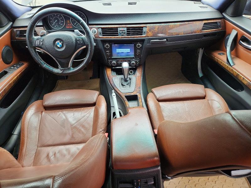 2008 BMW 3er VIN WBAVA37588NL44693 COPART salvage auction — REAR END, Wv - Salvage Certificate, sold $80 on 2026-07-08 (photo 8)