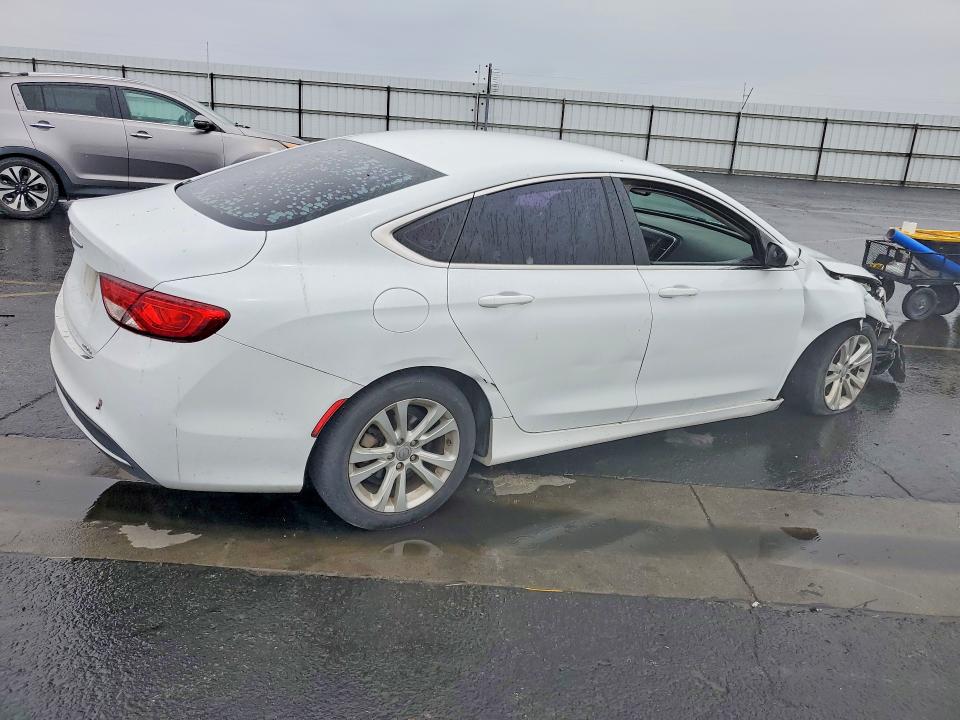 2016 Chrysler 200 VIN 1C3CCCAB3GN159151 COPART salvage auction — FRONT END, Ca - Salvage Certificate, sold $775 on 2026-07-16 (photo 3)