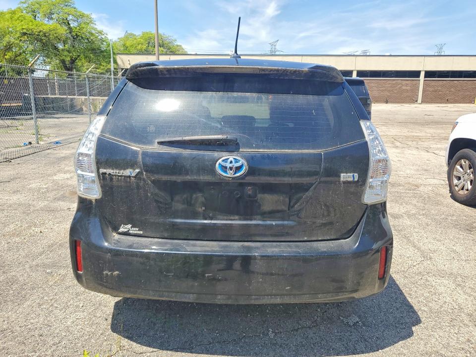 2013 Toyota Prius VIN JTDZN3EU1D3218622 COPART salvage auction — MECHANICAL, Il - Cert Of Title-Corrected, sold $2,950 on 2026-07-09 (photo 6)
