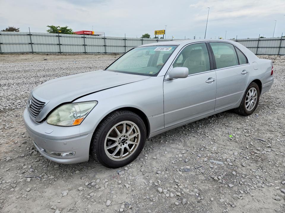 2004 Lexus Ls VIN JTHBN36FX40169759 COPART salvage auction — FRONT END, Il - Salvage Certificate, sold $1,550 on 2026-07-06 (photo 1)