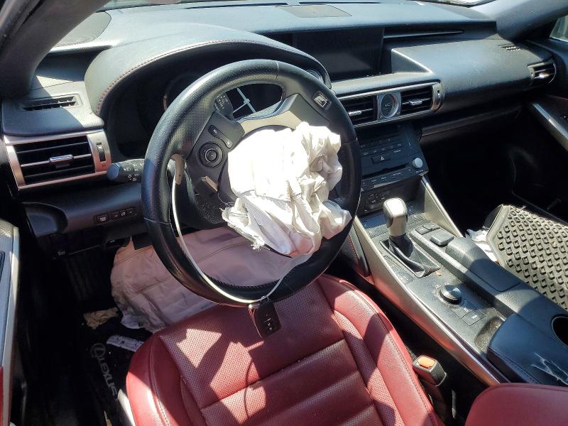 2015 Lexus Is VIN JTHBE1D21F5014835 COPART salvage auction — FRONT END, Ca - Salvage Certificate, sold $900 on 2026-07-31 (photo 8)