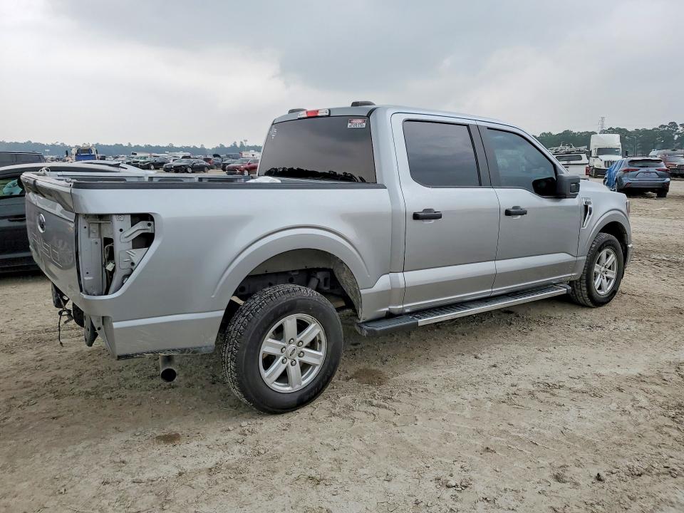 2023 Ford F-150 VIN 1FTEW1C57PKD44053 COPART salvage auction — REAR END, Tx - Salvage Vehicle Title, sold $11,900 on 2026-07-03 (photo 3)