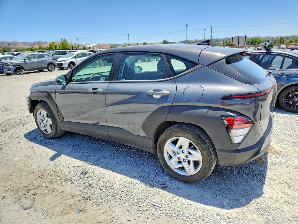 2025 Hyundai Kona VIN KM8HA3AB9SU326307 COPART salvage auction — UNDERCARRIAGE, CA - SALVAGE CERTIFICATE, sold $200 on 2026-07-22 (photo 2)