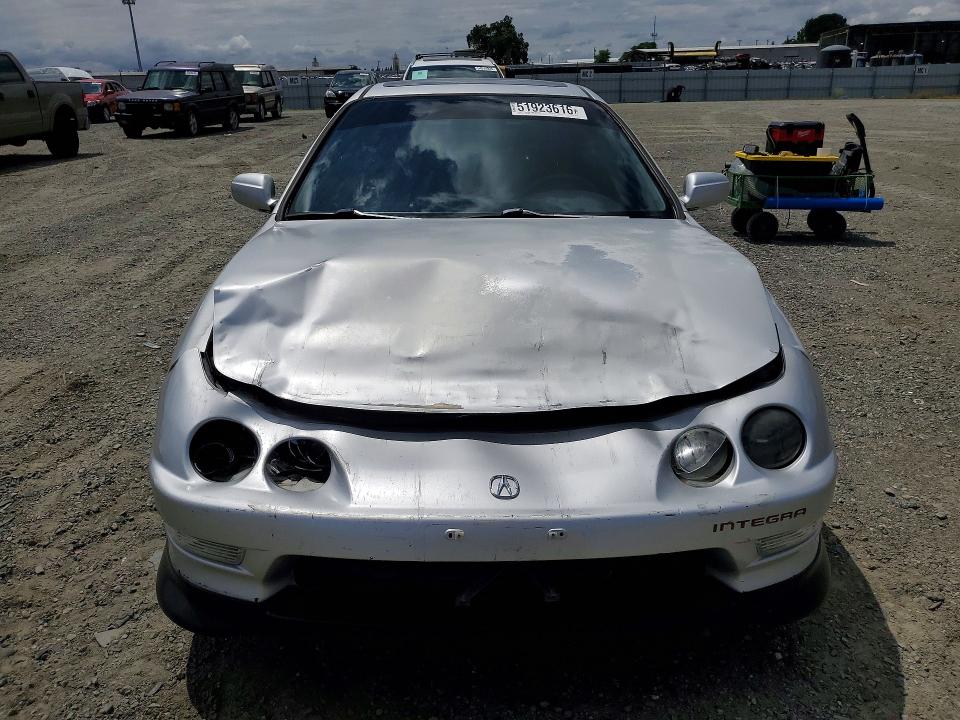 2000 Acura Integra VIN JH4DC4462YS001695 COPART salvage auction — FRONT END, Ca - Salvage Certificate, sold $525 on 2026-07-16 (photo 5)