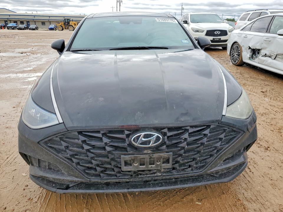 2022 Hyundai Sonata VIN KMHL44J27NA213971 COPART salvage auction — HAIL, Tx - Certificate Of Title, sold $7,700 on 2026-07-30 (photo 5)