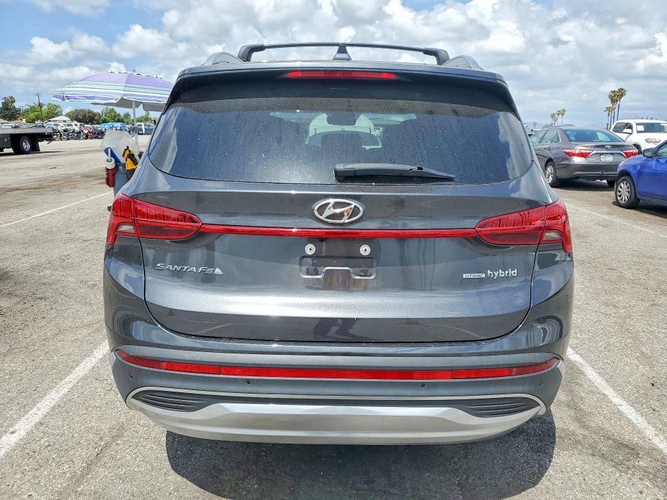 2023 Hyundai Santa fe VIN 5NMS3DA19PH013354 COPART salvage auction — FRONT END, Ca - Salvage Certificate, sold $11,900 on 2026-07-02 (photo 6)