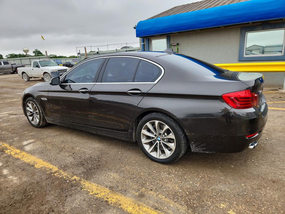 2016 BMW 5er VIN WBA5A5C51GD528962 COPART salvage auction — HAIL, Tx - Certificate Of Title, sold $3,300 on 2026-07-27 (photo 2)