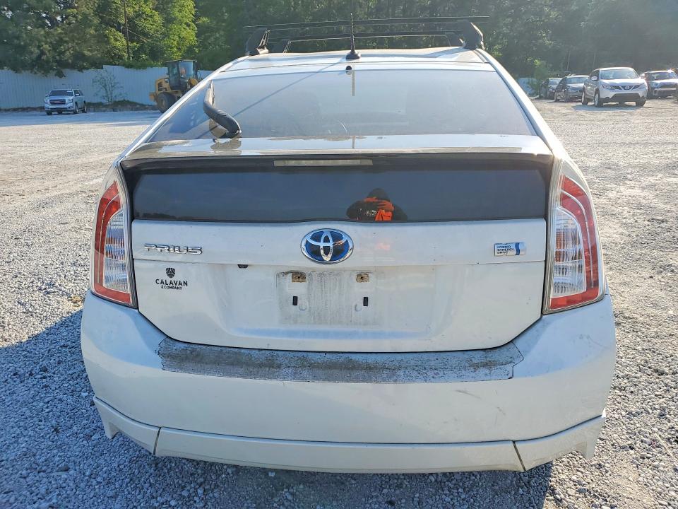 2014 Toyota Prius VIN JTDKN3DU3E1786189 COPART salvage auction — FRONT END, Ga - Cert Of Title-Salvage, sold $3,100 on 2026-07-06 (photo 6)
