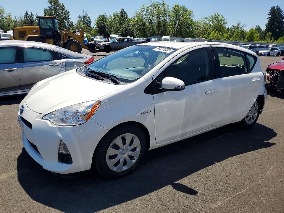 2012 Toyota VIN JTDKDTB3XC1503975 COPART salvage auction — REAR END, Or - Salvage Title Certificate, sold $2,750 on 2026-07-06 (photo 1)