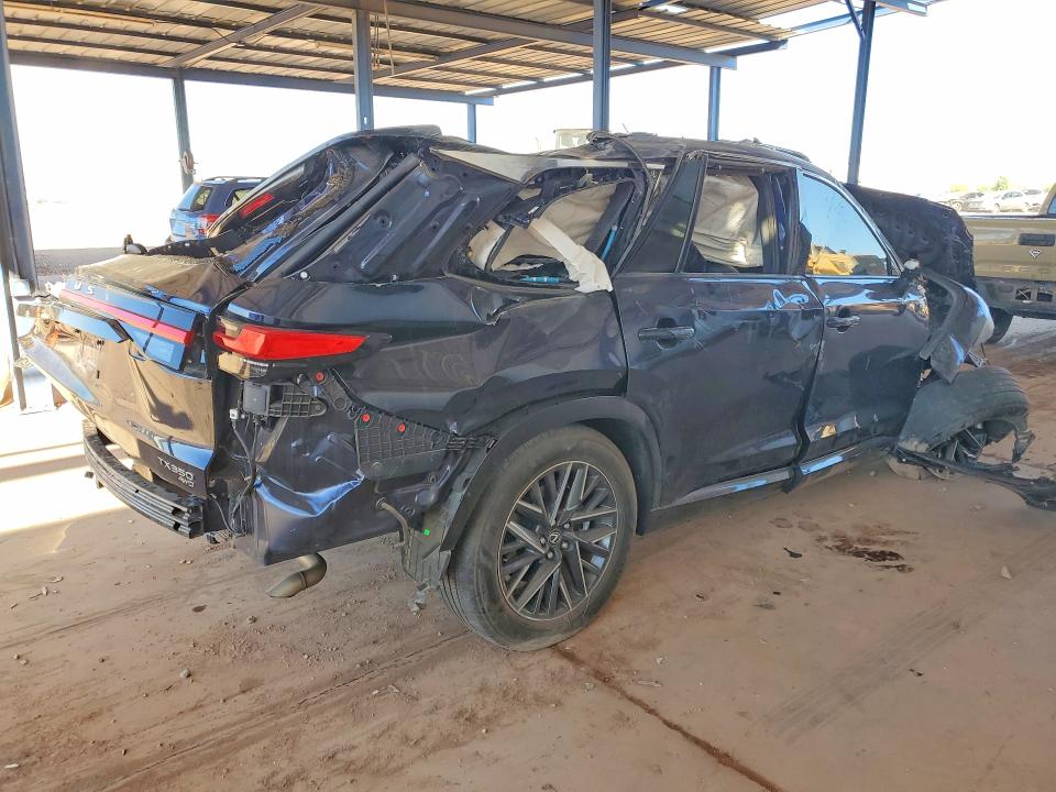 2024 Lexus Tx VIN 5TDAAAB63RS012565 COPART salvage auction — ROLLOVER, Az - Cert Of Title - Salvage, sold $1,800 on 2026-07-16 (photo 3)