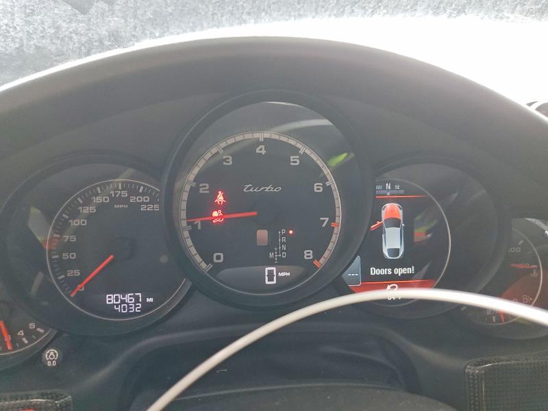 2012 Porsche Panamera VIN WP0AC2A7XCL091204 COPART salvage auction — FRONT END, Co - Dis/Dlr/Exp Only Salvage Title, sold $10,300 on 2026-07-28 (photo 9)
