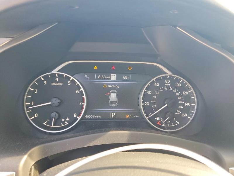 2021 Nissan Murano VIN 5N1AZ2DS2MC115457 COPART salvage auction — FRONT END, Ms - Cert Of Title-Salvaged, sold $8,200 on 2026-07-08 (photo 9)