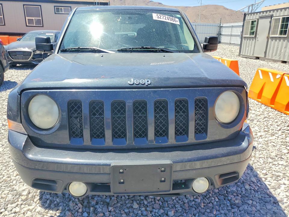 2014 Jeep Liberty (patriot) VIN 1C4NJRBB8ED520503 COPART salvage auction — FRONT END, Nv - Salvage Title, sold $650 on 2026-07-08 (photo 5)