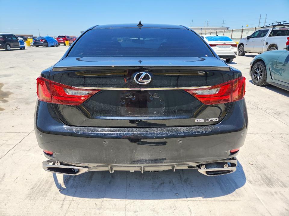 2013 Lexus Gs VIN JTHBE1BL8D5003825 COPART salvage auction — FRONT END, Tx - Salvage Vehicle Title, sold $175 on 2026-07-24 (photo 6)