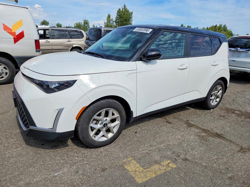 2024 Kia Soul VIN KNDJ23AU8R7233436 COPART salvage auction — REAR END, Or - Salvage Title Certificate, sold $6,400 on 2026-07-20 (photo 1)