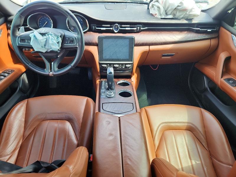 2019 Maserati Quattroporte VIN ZAM56YRA0K1314707 COPART salvage auction — FRONT END, Tx - Certificate Of Title, sold $175 on 2026-08-06 (photo 8)