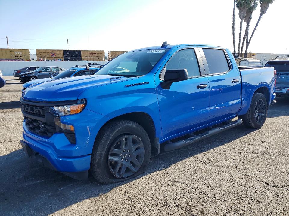 2025 Chevrolet Silverado VIN 1GCPABEK8SZ261926 — COPART salvage auction photo