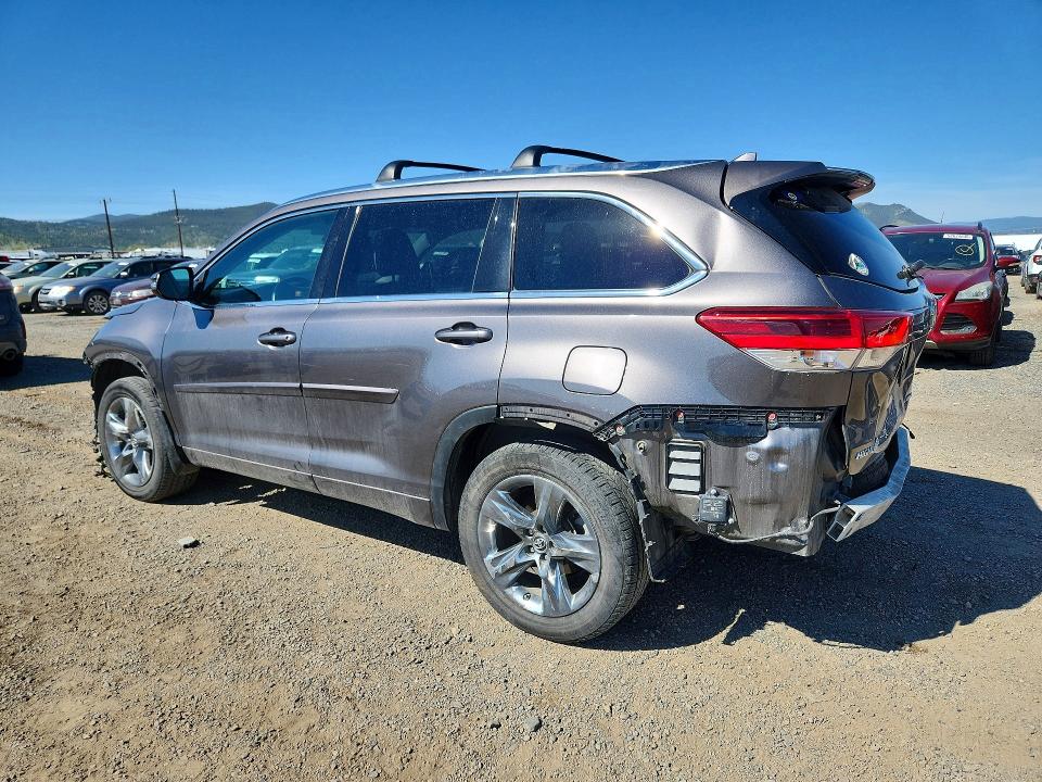2019 Toyota Highlander VIN 5TDDZRFH1KS931860 COPART salvage auction — FRONT END, Mt - Salvage Certificate Of A Vehic, sold $200 on 2026-07-28 (photo 2)