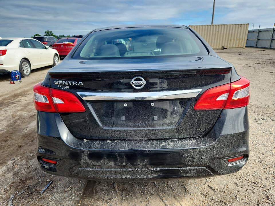 2017 Nissan Sentra VIN 3N1AB7AP9HY236928 COPART salvage auction — FRONT END, NC - SALVAGE CERT-REBUILT, sold $850 on 2026-07-02 (photo 6)