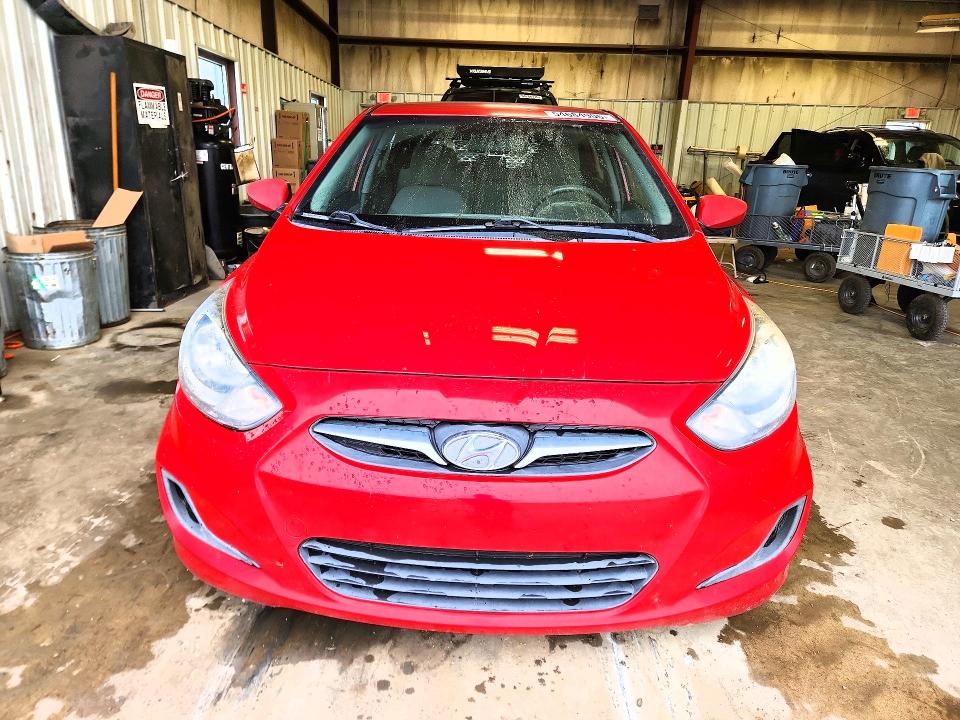 2014 Hyundai Accent VIN KMHCT5AE3EU163023 COPART salvage auction — WATER/FLOOD, Ar - Cert Of Title-Salvage, sold $400 on 2026-07-20 (photo 5)