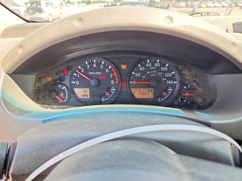 2005 Nissan Xterra VIN 5N1AN08W65C649270 COPART salvage auction — MINOR DENT/SCRATCHES, Or - Certificate Of Title, sold $200 on 2026-07-09 (photo 9)