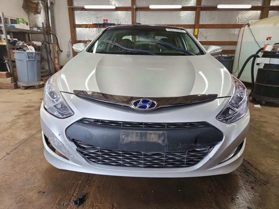 2013 Hyundai Sonata VIN KMHEC4A4XDA050745 COPART salvage auction — FRONT END, IL - SALVAGE CERTIFICATE, sold $625 on 2026-07-06 (photo 5)