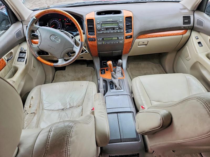 2004 Lexus Gx 470 VIN JTJBT20X740034738 COPART salvage auction — MINOR DENT/SCRATCHES, In - Certificate Of Title (P), sold $350 on 2026-07-13 (photo 8)